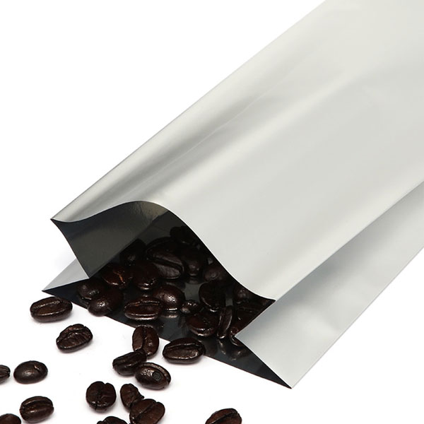 珈琲袋 脱気弁付 200g用 マットシルバー