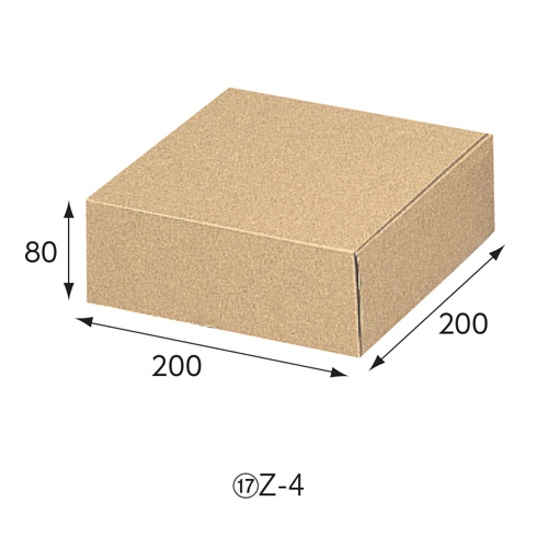 ナチュラルボックス（組立式）Z-4
